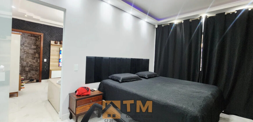 MARAVILHOSO SOBRADO COM FINO ACABAMENTO, COM ARMÁRIOS PLANEJADOS, PORCELANATO, COM 2 LAJES, ESTRUTURA PARA MAIS 1 ANDAR, NO BAIRRO RESIDENCIAL VITÓRIA, EM SÃO SEBASTIÃO/DF.