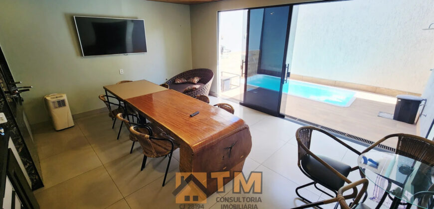 MARAVILHOSO SOBRADO COM 4 QUARTOS, SUITES, FINO ACABAMENTO, COM ARMÁRIOS PLANEJADOS, PORCELANATO, PISCINA, CHURRASQUEIRA, NO BAIRRO RESIDENCIAL OESTE, EM SÃO SEBASTIÃO/DF.