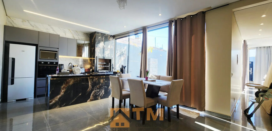 CASA SLIM E MODERNA À VENDA NO CAPÃO, PRÓXIMA À BR, PERTO DA REGIONA DE ENSINO, EM SÃO SEBASTIÃO/DF, COM PROJETO CONTEMPORÂNEO, AMBIENTES INTEGRADOS E EXCELENTE ÁREA DE LAZER.