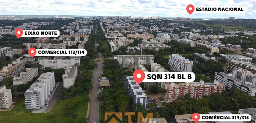 Descubra um aconchegante apartamento totalmente decorado para você, todo com mobília nova. Uma linda vista, bem localizado, oferece o equilíbrio perfeito entre conforto e praticidade para seu estilo de vida, em uma das melhores quadras da Asa Norte, SQN 314, em Brasília/DF.