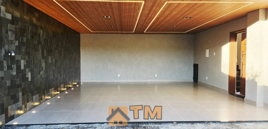 Maravilha Casa, Alto Padrão, Nova, Moderna, Fino Acabamento, com 3 Quartos, Piscina Aquecida, no Condomínio Residencial Jardim Bonitanic, no Jardim Botânico Brasília /DF.