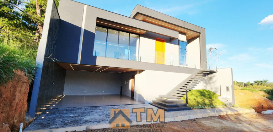 Maravilha Casa, Alto Padrão, Nova, Moderna, Fino Acabamento, com 3 Quartos, Piscina Aquecida, no Condomínio Residencial Jardim Bonitanic, no Jardim Botânico Brasília /DF.