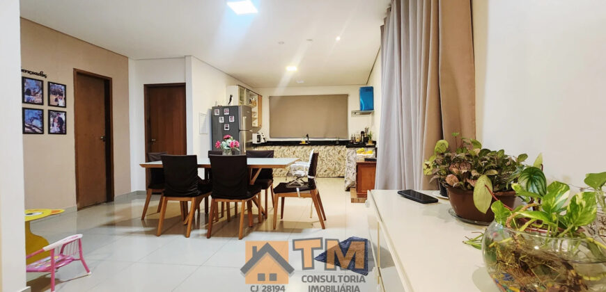 EXCELENTE CASA, TODA NA LAJE, COM ESTRUTURA PARA MAIS 1 PAVIMENTO, NO CONDOMINIO JARDIM BOTÂNICO DE BRASÍLIA/DF.
