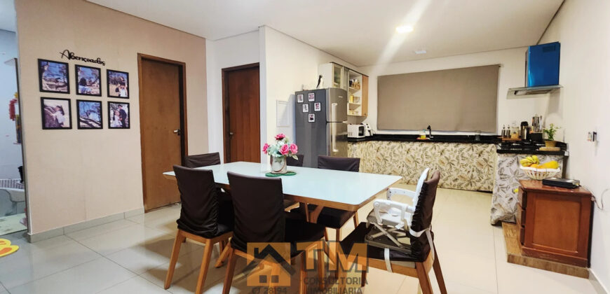 EXCELENTE CASA, TODA NA LAJE, COM ESTRUTURA PARA MAIS 1 PAVIMENTO, NO CONDOMINIO JARDIM BOTÂNICO DE BRASÍLIA/DF.