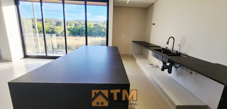 Maravilha Casa, Alto Padrão, Nova, Moderna, Fino Acabamento, com 3 Quartos, Piscina Aquecida, no Condomínio Residencial Jardim Bonitanic, no Jardim Botânico Brasília /DF.