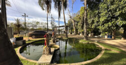 EXCELENTE CHACARA, COM LINDOS JARDINS, PARA QUEM BUSCA PAZ, TRANQUILADADE, LOCAL DE DESCANÇO, E CONTATO COM A NATUREZA, ALÉM DE UMA CASA PARA O CONFORTO FAMÍLIA.