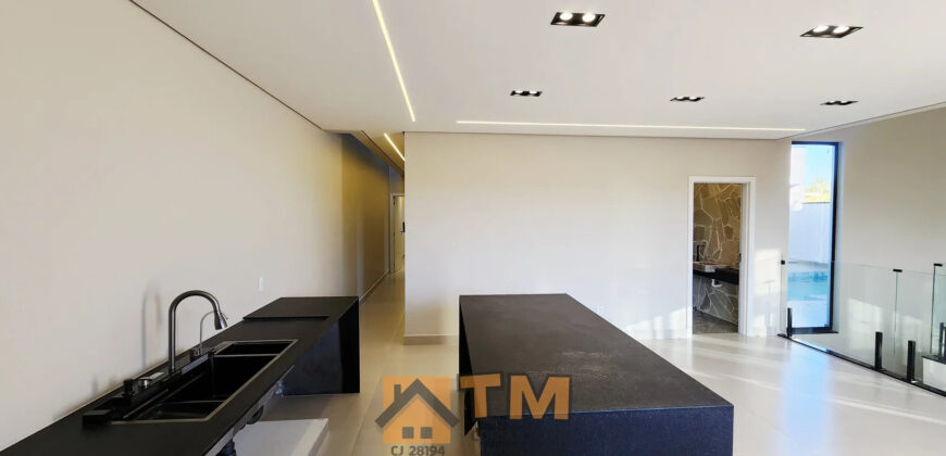 Maravilha Casa, Alto Padrão, Nova, Moderna, Fino Acabamento, com 3 Quartos, Piscina Aquecida, no Condomínio Residencial Jardim Bonitanic, no Jardim Botânico Brasília /DF.