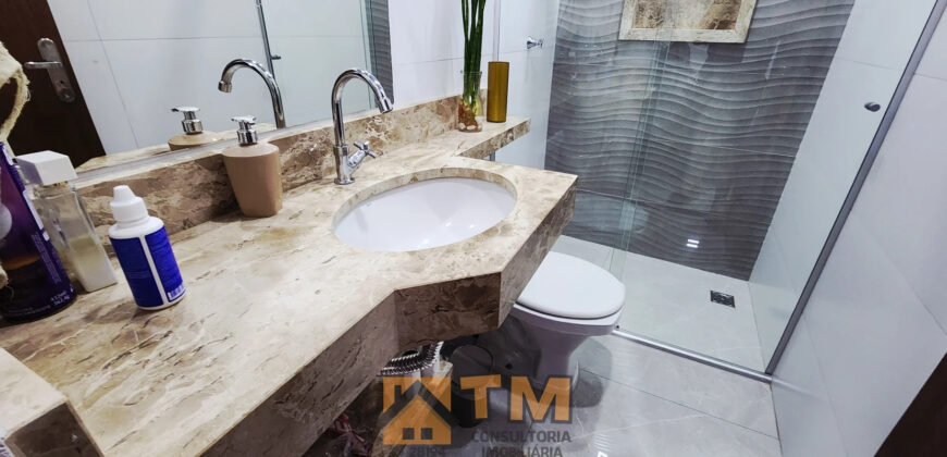 MARAVILHOSA CASA MODERNA, COM FINO ACABAMENTO, BAIRRO RESIDENCIAL OESTE, SÃO SEBASTIÃO/DF.
