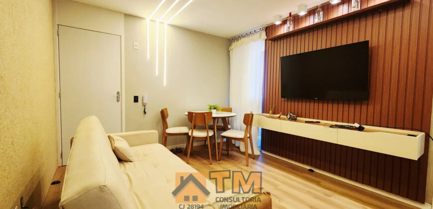 EXCELENTE APARTAMENTO TODO REFORMADO, COM ARMÁRIOS PLANEJADOS, PROJETO DE ILUMINAÇÃO, NO PRIMEIRO ANDAR, DO CRIXAS III, EM SÃO SEBASTIÃO/DF.