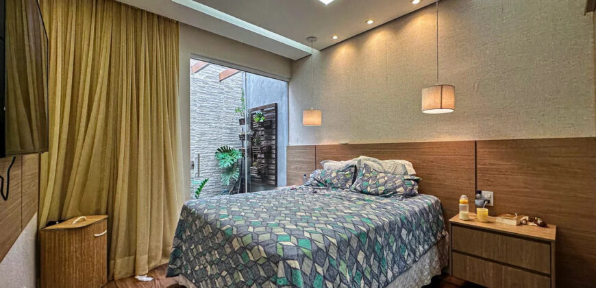 Maravilhosa Casa, Nova, Moderna, com Fino Acabamento, Armários Planejados, na Laje, no Condomínio Villages do Sol, Jardim Botânico /DF. Próxima ao condomínio Quintas dos Ipês.