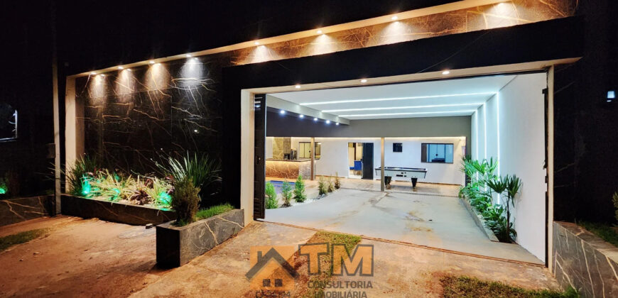 MARAVILHOSA CASA, COM FINO ACABAMENTO, ARMÁRIOS PLANEJADOS, AUTOMAÇÃO, PISCINA AQUECIDA, CHURRASQUEIRA, PRONTA PARA MORAR!