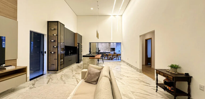 MARAVILHOSA CASA, NOVA DE ALTO PADRÃO, SOFISTICAÇÃO, CONFORTO E MODERNIDADE APRESENTAMOS ESTA BELÍSSIMA RESIDÊNCIA, PROJETADA PARA QUEM BUSCA EXCLUSIVIDADE, CONFORTO E UM ACABAMENTO IMPECÁVEL.